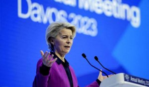 A Davos, Ursula von der Leyen présente le Green Deal Européen et affiche son soutien à l'Ukraine