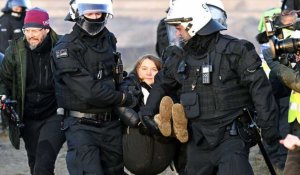 Allemagne : l'activiste Greta Thunberg provisoirement interpellée lors d'une manifestation