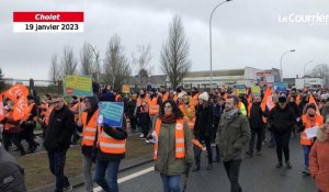 VIDÉO. Des milliers de manifestants au rendez-vous de la réforme des retraites à Cholet