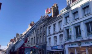 Saint-Omer : les pompiers interviennent rue de Dunkerque
