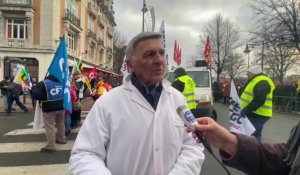 Arras: les hospitaliers contre la réforme des retraites