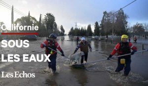 La Californie touchée par une série de déluges