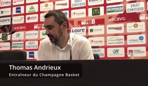 Retour sur la victoire du Champagne Basket à Saint-Chamond