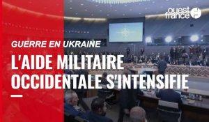 VIDÉO. Guerre en Ukraine : en réponse aux frappes russes, l'aide militaire occidentale s'intensifie