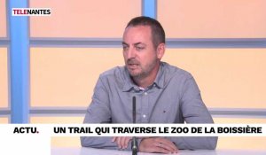 L'invité de Nantes Matin : un trail qui traverse le zoo de la Boissière