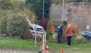 Maubeuge : collision au rond-point du boulevard de l’Europe