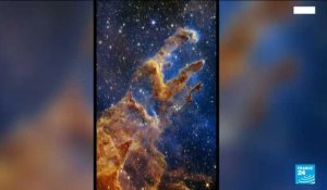 La Nasa dévoile des images des Piliers de la création prises par le télescope spatial James Webb