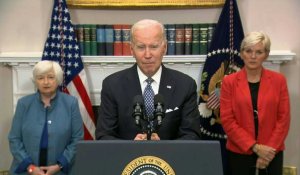 Joe Biden menace de taxer les "profits de guerre" des géants du pétrole