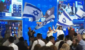 Israël: les partisans de l'extrême droite éclatent de joie à l'annonce des sondages de sortie
