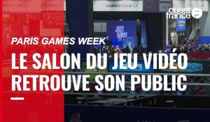 VIDÉO. Paris Games Week : le salon du jeu vidéo retrouve son public après trois ans d'absence