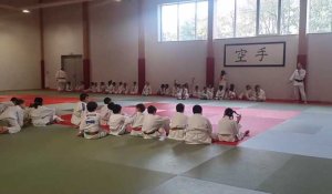 Stage de judo avec Automne Pavia