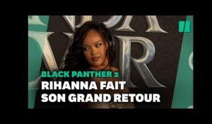 Sur le tapis rouge de « Black Panther 2 », Rihanna a fait un retour remarqué