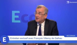 François Villeroy de Galhau : "La BCE n'est pas abonnée aux hausses de taux jumbo !"