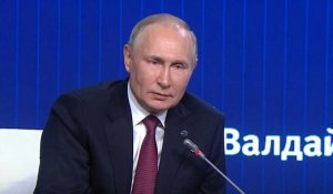 Poutine accuse l'Occident de "viser une sorte d'accident nucléaire"
