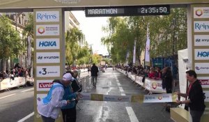 Alexis Gathy vainqueur du marathon du Run in Reims 2022