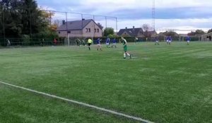 Foot (P1): Ouverture du score de Thibaut Turco sur penalty pour Beaufays face a Melen