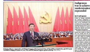 XXème Congrès du PCC: "Le sacre de l'empereur Xi Jinping"