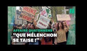 Affaire Quatennens : féministes et militants dénoncent les propos de Jean-Luc Mélenchon