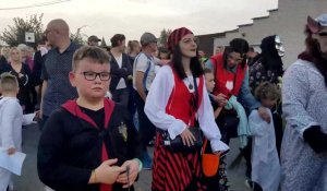 Mont Bernenchon : défilé d'Halloween