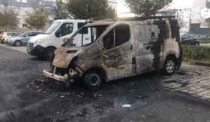 Neuf voitures détruites ou endommagées par le feu dans un quartier de Cholet
