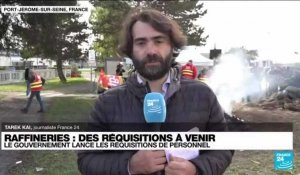 Raffineries réquisitionnées : "la grève continue à Port-Jérôme"