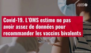 VIDÉO. Covid-19 : L’OMS estime ne pas avoir assez de données pour recommander les vaccins bivalents