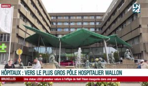 Hôpitaux : vers le plus gros pôle hospitalier wallon
