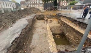Arras : le chantier de fouilles archéologiques de la rue des Archers se termine