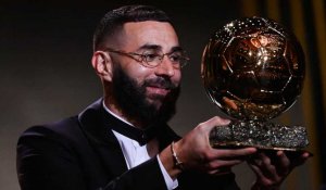 Karim Benzema remporte le Ballon d'Or 2022