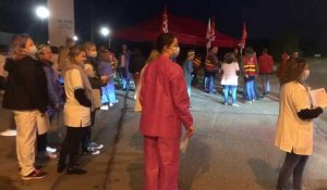 Blendecques: une soixantaine de soignants de la clinique privée Elsan en grève