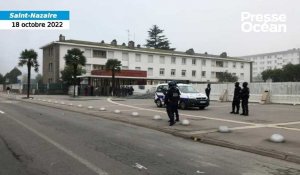 Saint-Nazaire. Grève du 18 octobre : situation tendue devant la cité scolaire