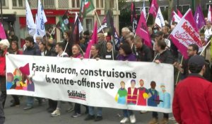 Début de la manifestation à Paris pour la hausse des salaires