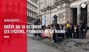 Grève du 18 octobre à Angers : une manif portée par la jeunesse