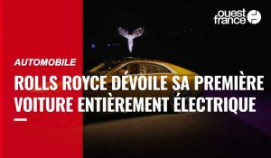 VIDÉO. Rolls Royce dévoile sa première voiture entièrement électrique