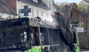 Un bus prend feu a Cappelle-la-Grande