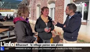 Bihucourt : après la catastrophe, le village panse ses plaies