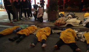 Séoul: des dizaines d'arrêt cardiaque lors des fêtes d'Halloween à Séoul (pompiers)