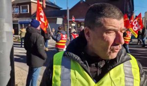 Amiens : 8000 personnes environ manifestent à Amiens mardi 7 février