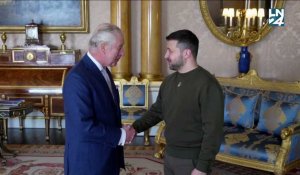 Le président ukrainien Volodymyr Zelensky a rencontré le roi Charles III