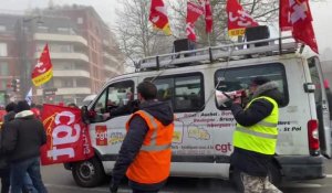 Arras : plus de 2500 manifestants contre la réforme des retraites