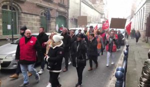 Arras : manifestation contre le projet de réforme des retraites