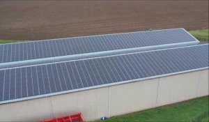 La ferme du Vert Galant panneaux photovoltaïques