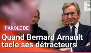 Quand Bernard Arnault tacle ses détracteurs et défend le luxe depuis Roubaix