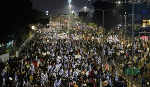Israël : nouvelle manifestation contre le projet de réforme du système judiciaire