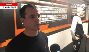VIDÉO. Lorient - Angers : la réaction de Régis Le Bris, entraîneur du FCL, après le match nul