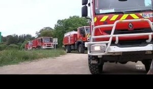 Exercice d'incendie grandeur nature à Montpellier