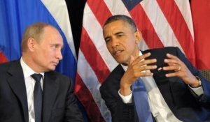 Poutine et Obama "unis par une même volonté de mettre fin à la violence" en Syrie