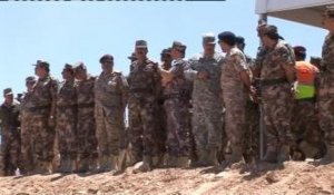 Exercices militaires conjoints jordano-américaines dans le désert