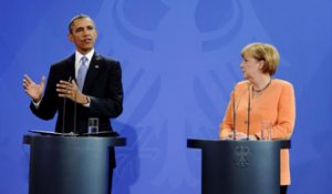 Obama à Berlin : "On ne fouine pas dans les e-mails des citoyens"