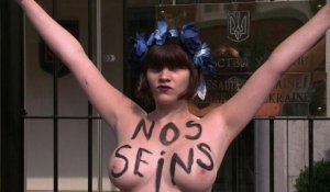 Colère des Femen face à la fermeture de leur bureau de Kiev